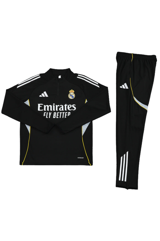 Real Madrid Black Tracksuit