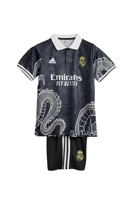 Real Madrid "Dragón Negro" Limited Jersey Kids Size