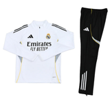 Real Madrid White and Black Tracksuit