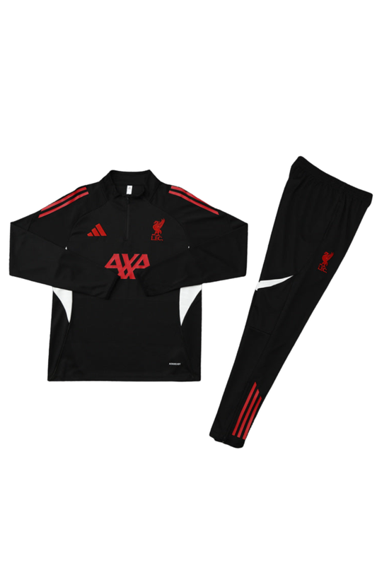 Liverpool Black and Red Tracksuit