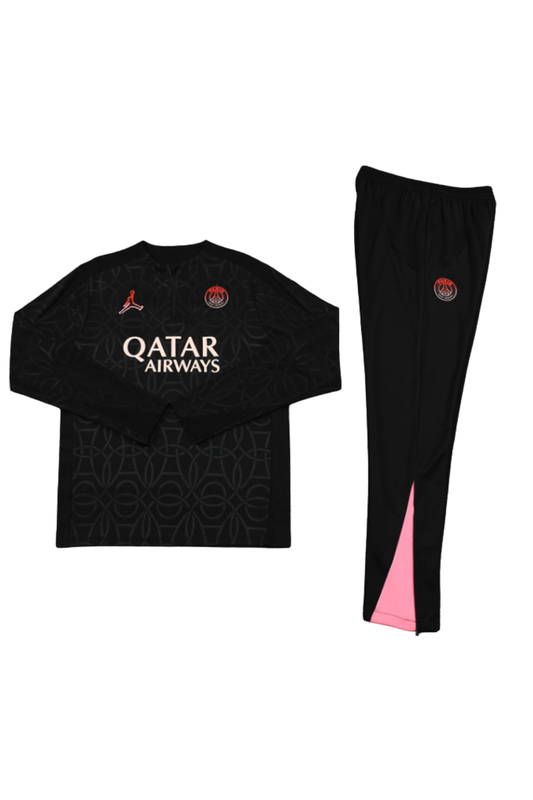 PSG Paris Saint Germain Black Tracksuit