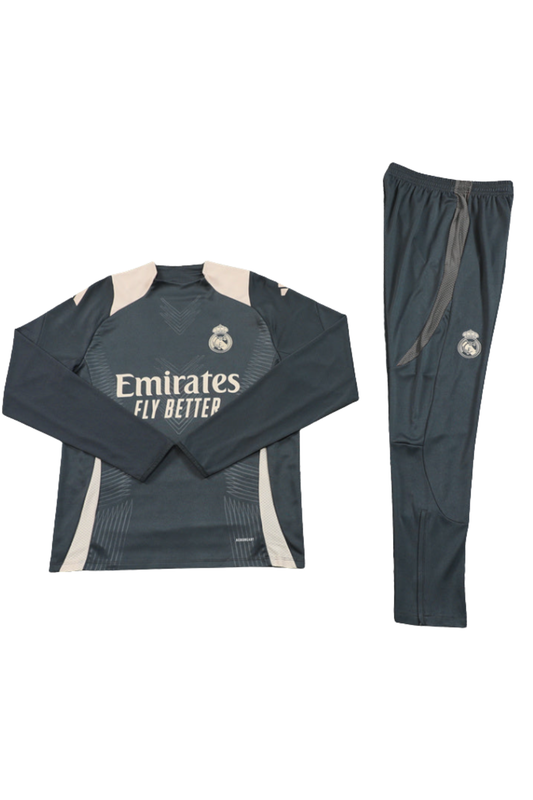Real Madrid Grey Tracksuit II