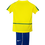 Brazil 2002 Home Jersey Kids Size