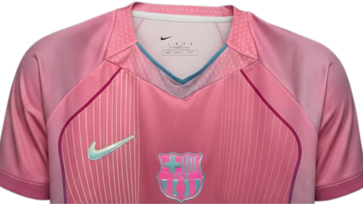 Barcelona Football shirt Pink (Special Edition)