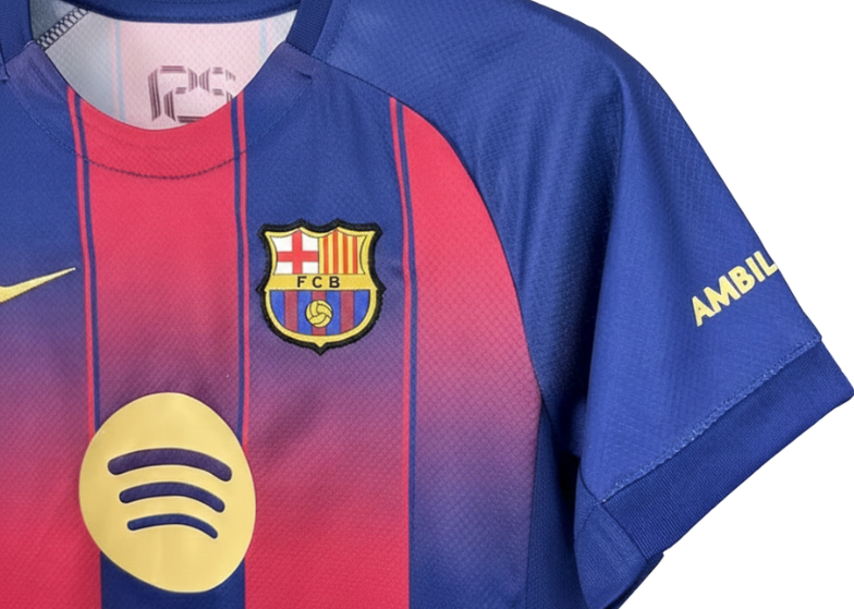 2025/2026 Barcelona Home Kit Kids Size