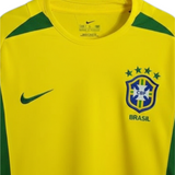 2002 Retro Brazil Home Jersey