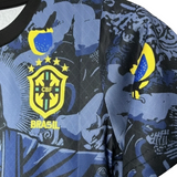 Brazil ”Jesus” Blue Limited Jersey Kids Size