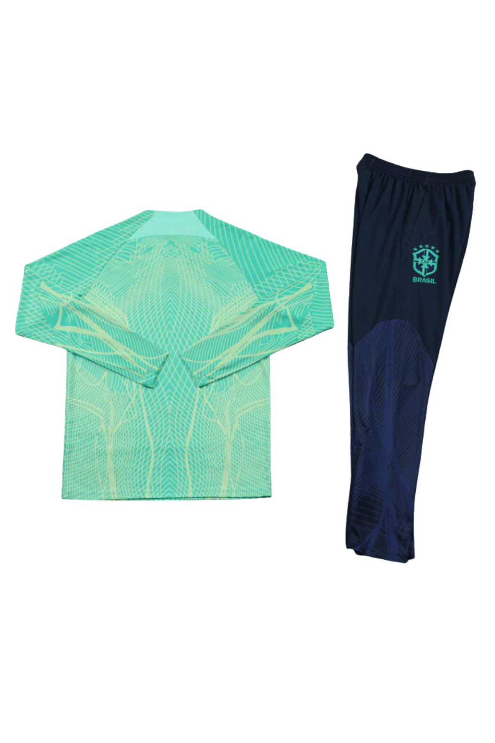 Brazil Dark Blue and Green Tracksuit