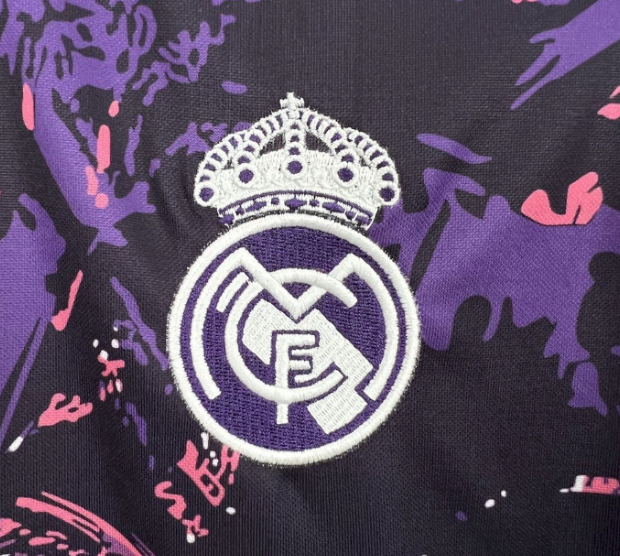 Real Madrid Purple Camo Kit