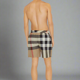 Check Swim Shorts