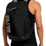 Elite Backpack Black White