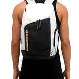 Elite Backpack White Gold
